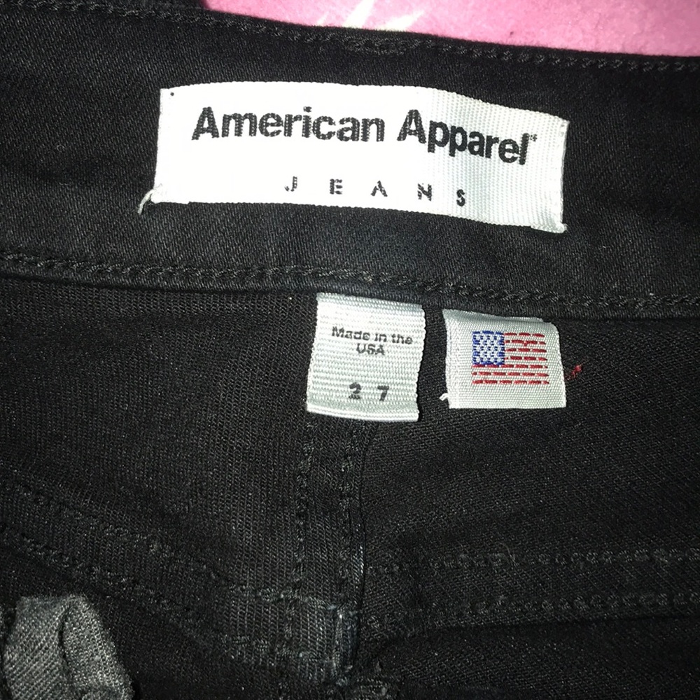 High waisted American apparel jeans